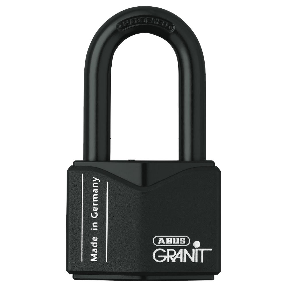 ABUS 37 Series Granit `Plus` Mechanism Solid Steel Rekeyable Long Shackle Padlock
