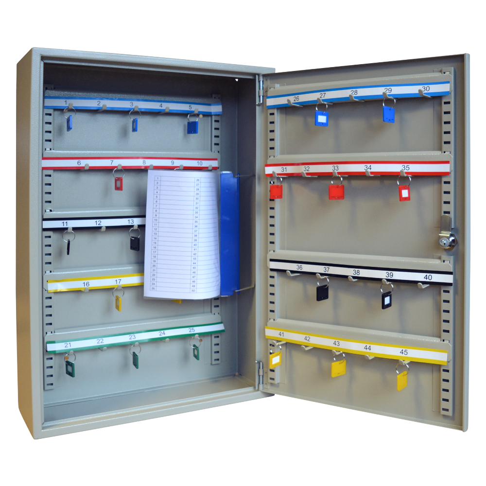 ASEC 45 Hook Cabinet for Padlocks or Key Bunches