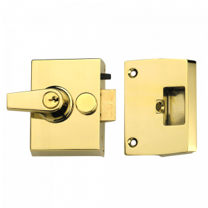 UNION 1097 & 1098 Auto Deadlocking Nightlatch - 1097 - 40mm EB Case - PB Cyl Boxed