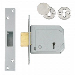 UNION C-Series 3G114E BS 5 Lever Deadlock - 80mm SC KD Boxed
