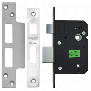 Legge 2643 & 2763 3 Lever Sashlock - 76mm SS KD Bagged