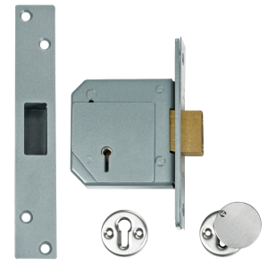 UNION C-Series 3G114 5 Lever Deadlock - 80mm SC KD Boxed