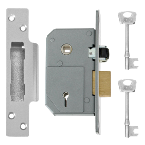 UNION C-Series 3K74 5 Lever Sashlock - 67mm SC KD Boxed