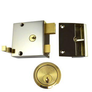 UNION 1332 & 1334 Drawback Rimlock - 50mm EB Case - PL Cyl Boxed