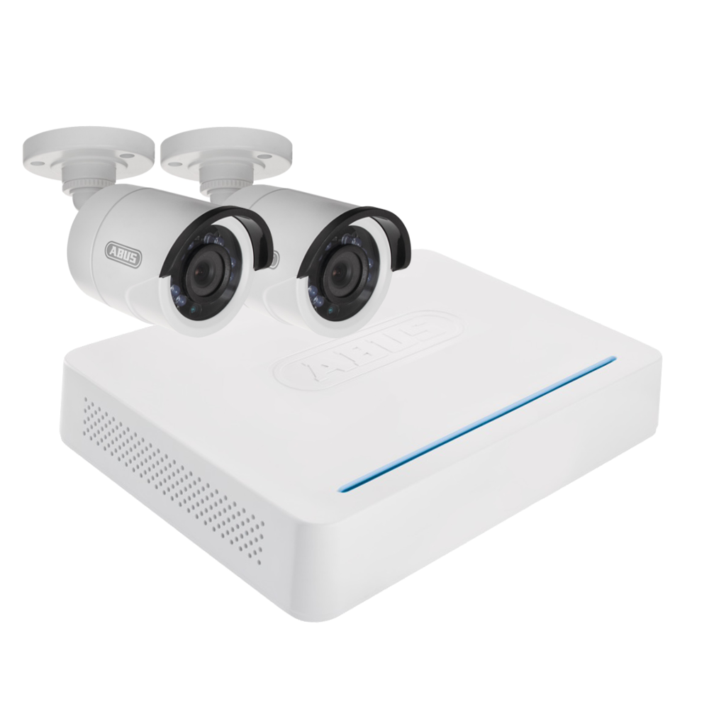 ABUS TVVR33204 AHD 2 Bullet Camera CCTV Kit
