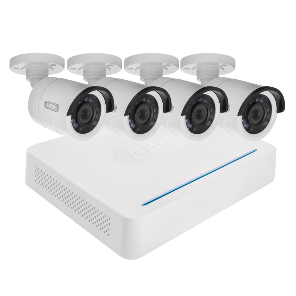 ABUS TVVR33408 AHD 4 Bullet Camera CCTV Kit