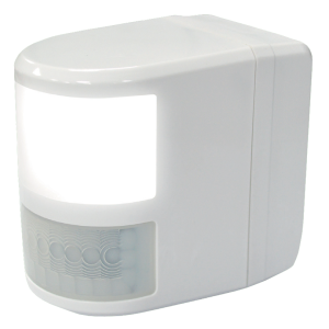 ASEC 180° PIR Detectors with LED Comfort Light - White
