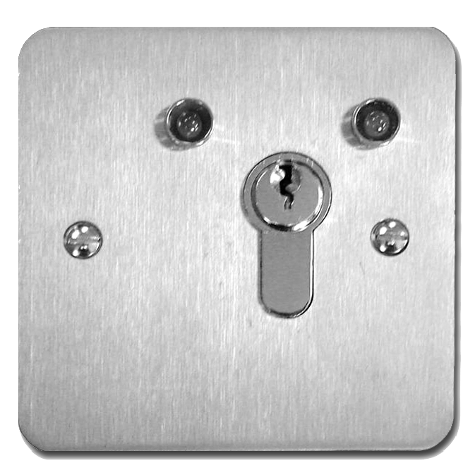 ASEC Two position LED Indicator Key Switch