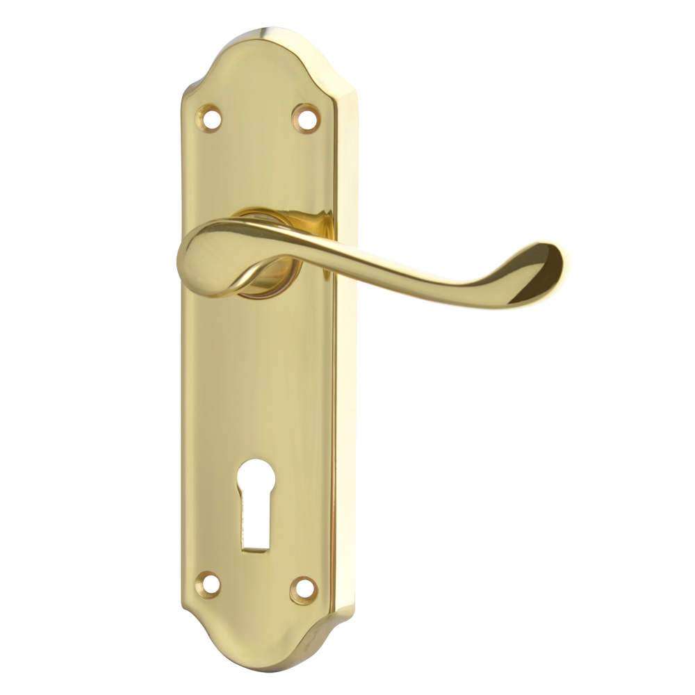 ASEC Ashstead Plate Mounted Lever Furniture