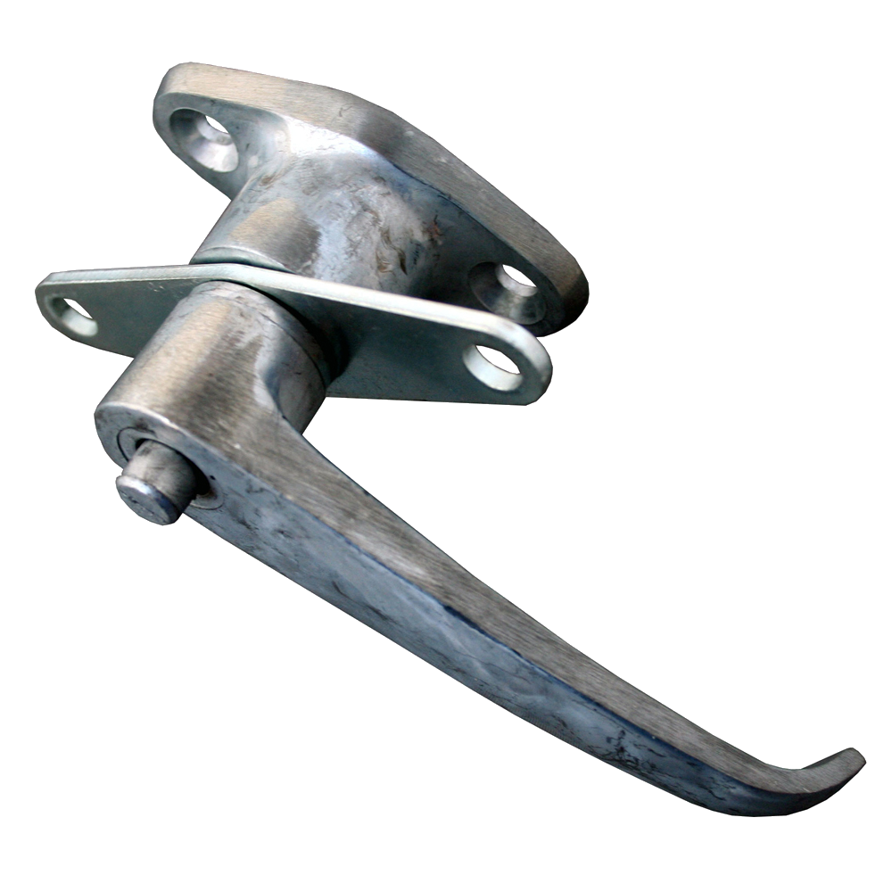 ASEC 2 Hole Face Fixed Bonsack Internal Garage Door Lever Handle