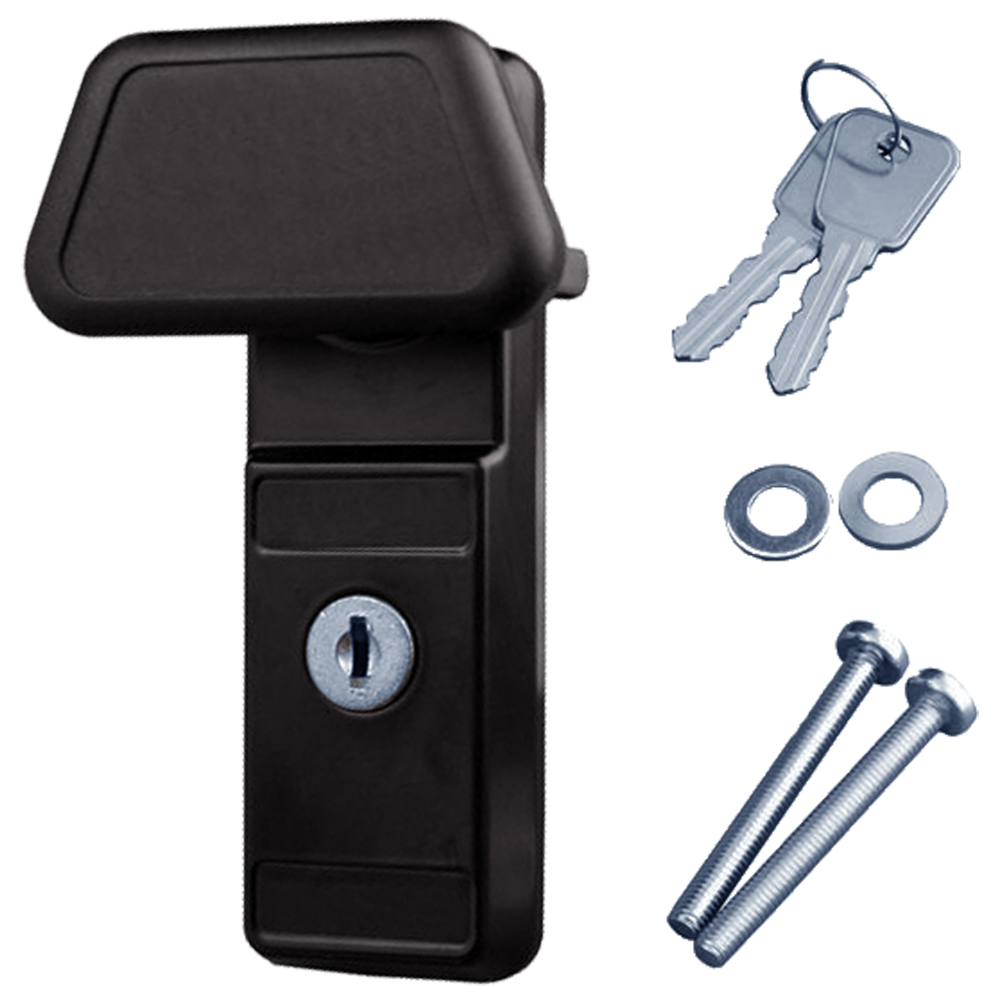 ASEC Eurolock Rear Fixed Complete Garage Door Handle To Suit Cardale, Wessex & Apex