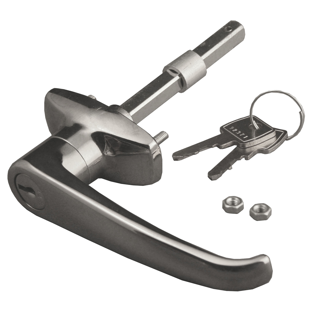 GARADOR GAR0070 Car Type Rear Fixed Locking Garage Door Handle