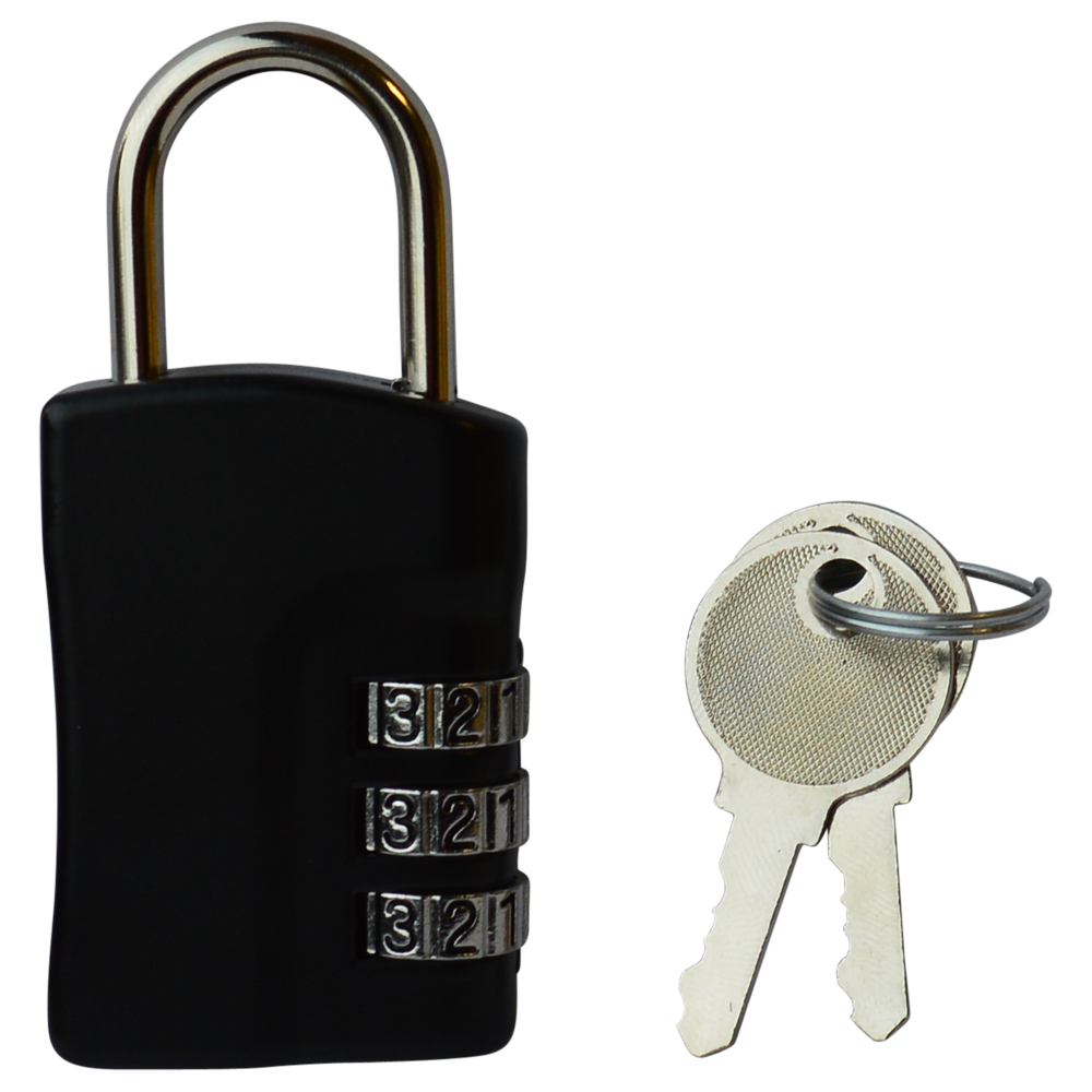 ASEC Open Shackle Recodable Combination Padlock