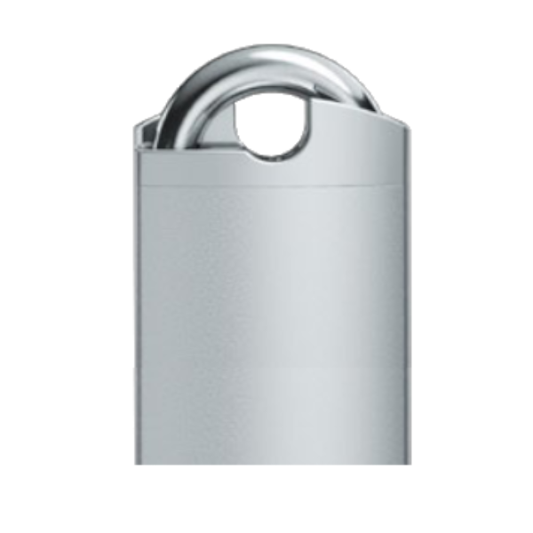 EVVA HPM Closed Shackle Padlock Without Cylinder