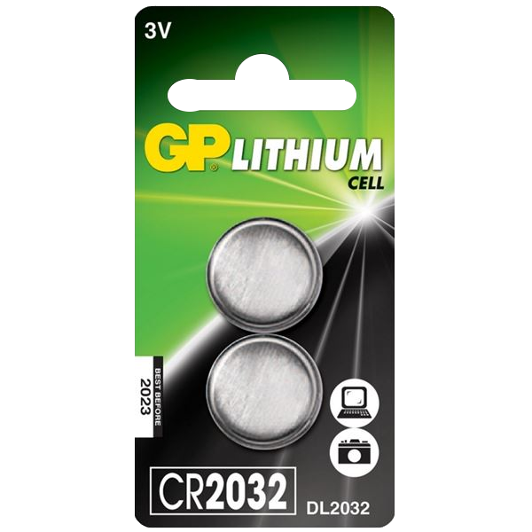 GP CR2016 Lithium Coin Cell Battery