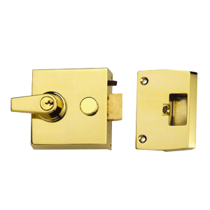 UNION 1097 & 1098 Auto Deadlocking Nightlatch - 1098 - 60mm EB Case - PB Cyl Boxed