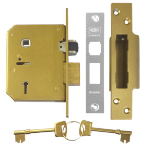UNION C-Series 3K75 5 Lever Sashlock - 80mm SC KD Boxed