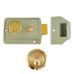 UNION 1022 Non-Deadlocking Nightlatch - 60mm CG Case - PL Cyl Boxed