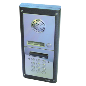 VIDEX 4K Series Audio 1 Way Intercom Kit Complete With Keypad - Surface