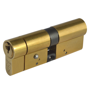 YALE Snap Resistant Euro Double Cylinder - 85mm 45/40 (40/10/35) KD PB