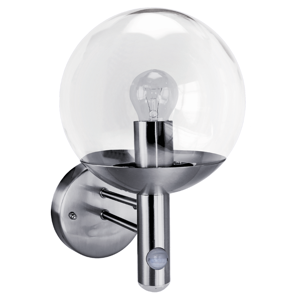 ASEC Globe Light with PIR & Photocell