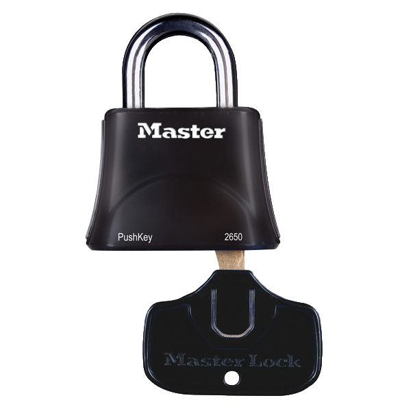 MASTER LOCK 2650 Portable PushKey Padlock