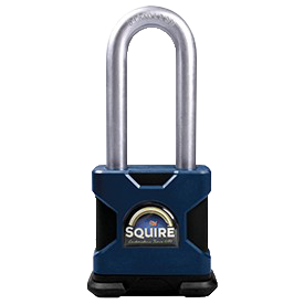 SQUIRE LS64 Stronglock Long Shackle Padlock With Cylinder