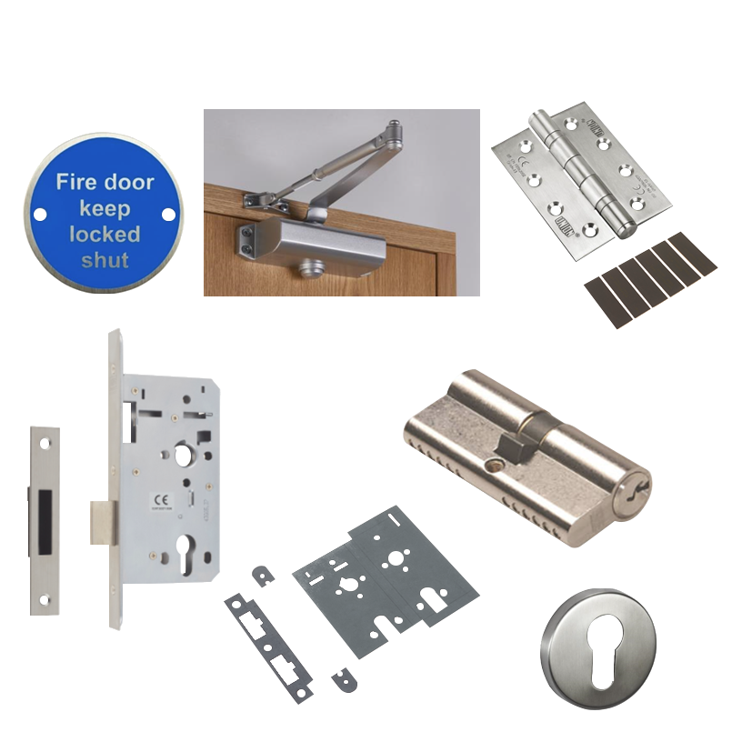 UNION Deadlock Fire Door Pack Kit