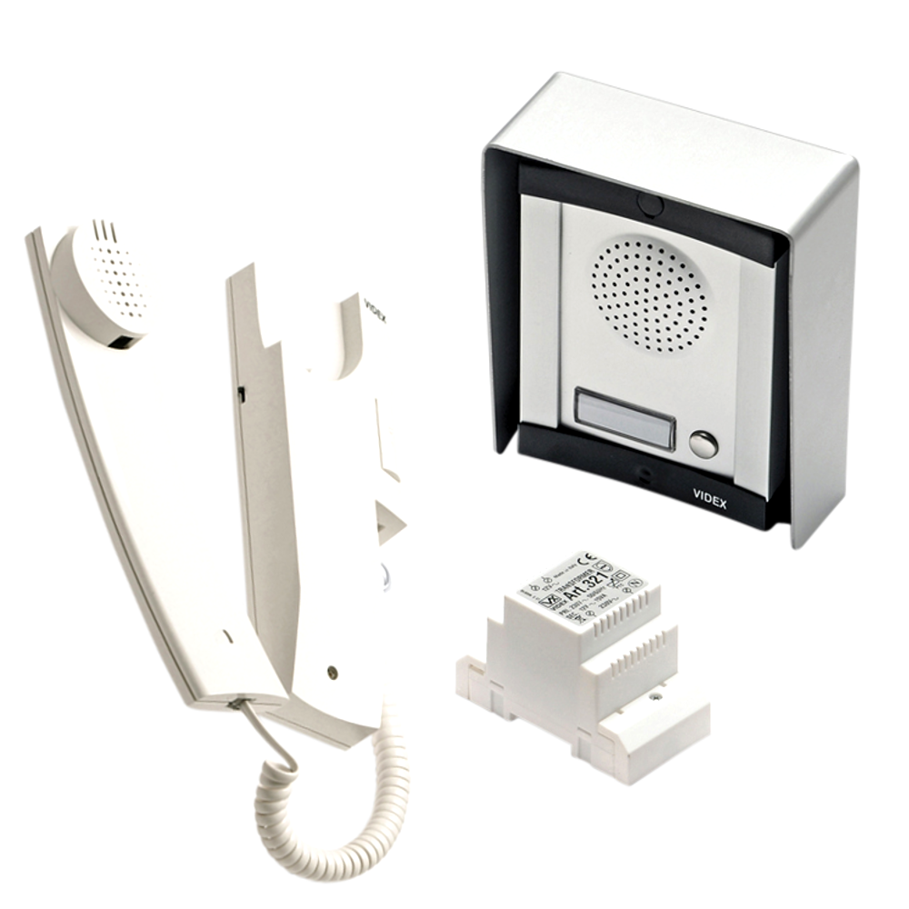 VIDEX 8K1 Audio 1 Way Intercom Kit With 3011A Handset