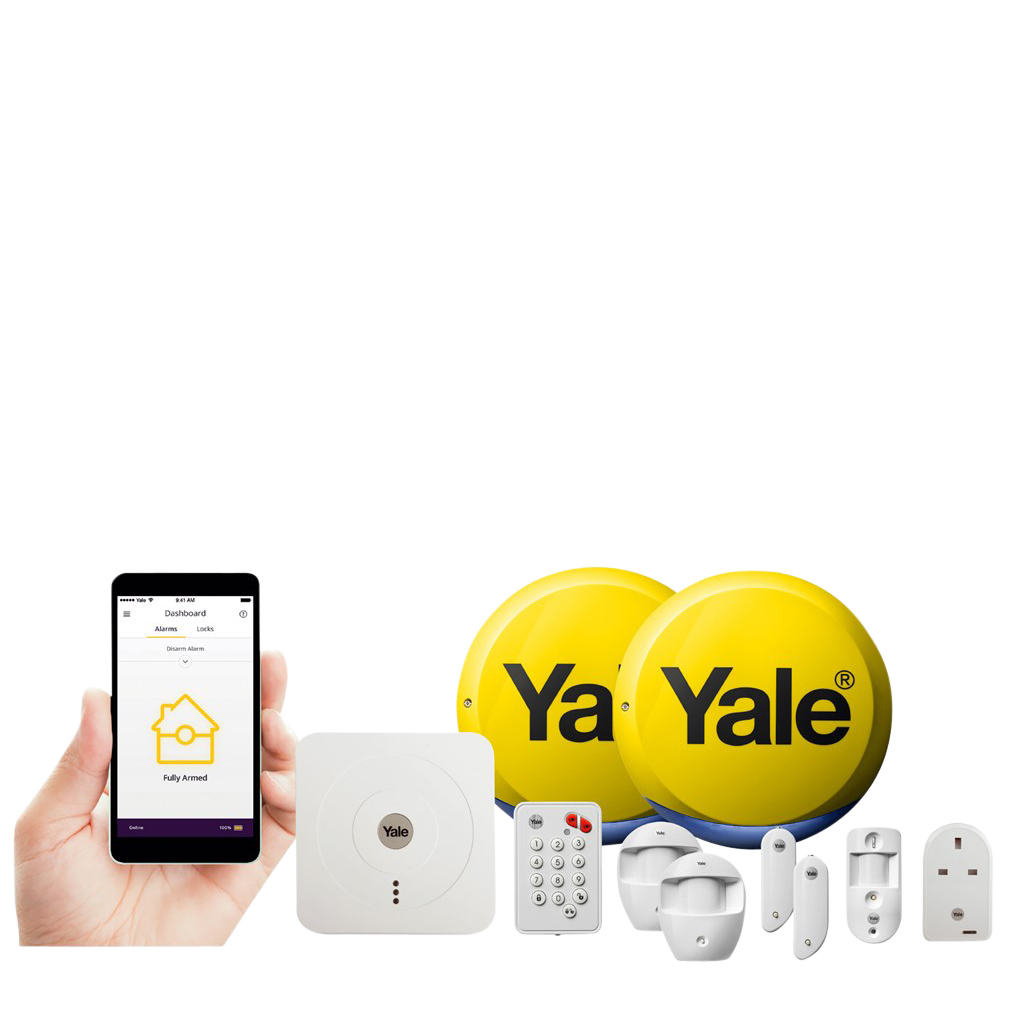 YALE Smart Home Alarm, View & Control Kit SR-340