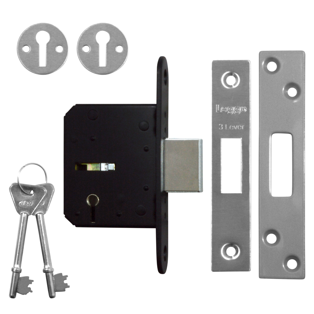Legge B1643 3 Lever Deadlock